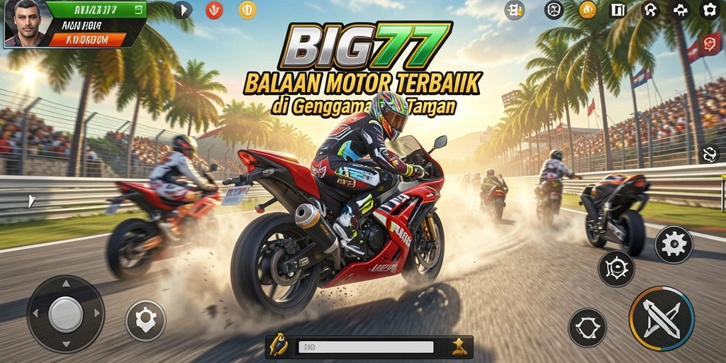 Tangkap momen mendebarkan saat berkompetisi di lintasan balap motor.