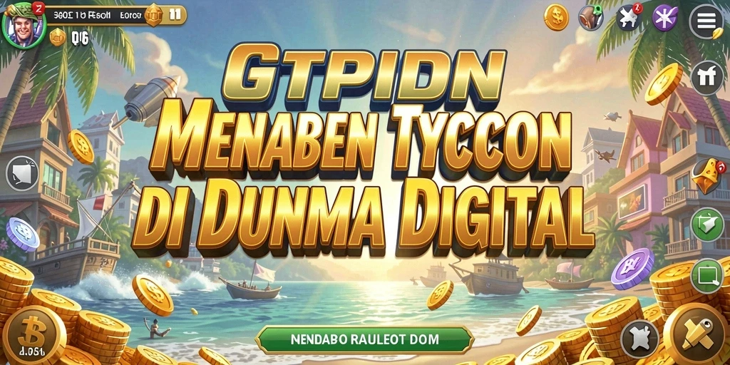 Tampilan gameplay GTPIDN yang menarik dan penuh warna.