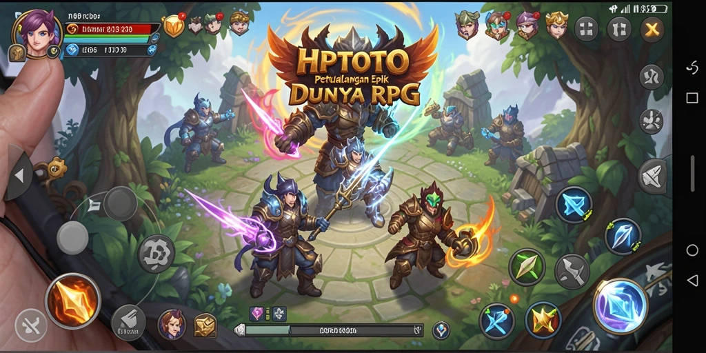 Gameplay HPTOTO dengan grafis menawan dan petualangan mendebarkan.