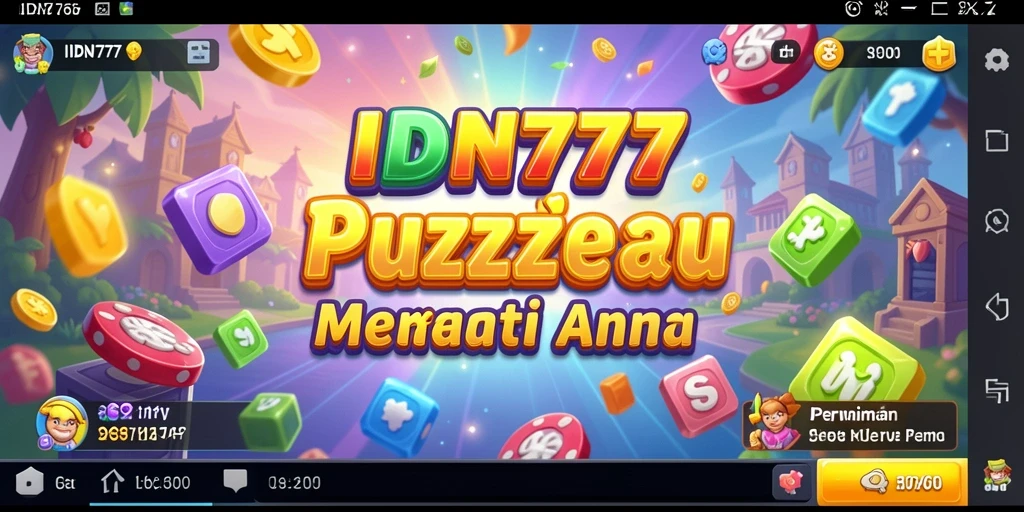 Screenshot IDN777 menampilkan gameplay teka-teki yang menantang dan menarik.