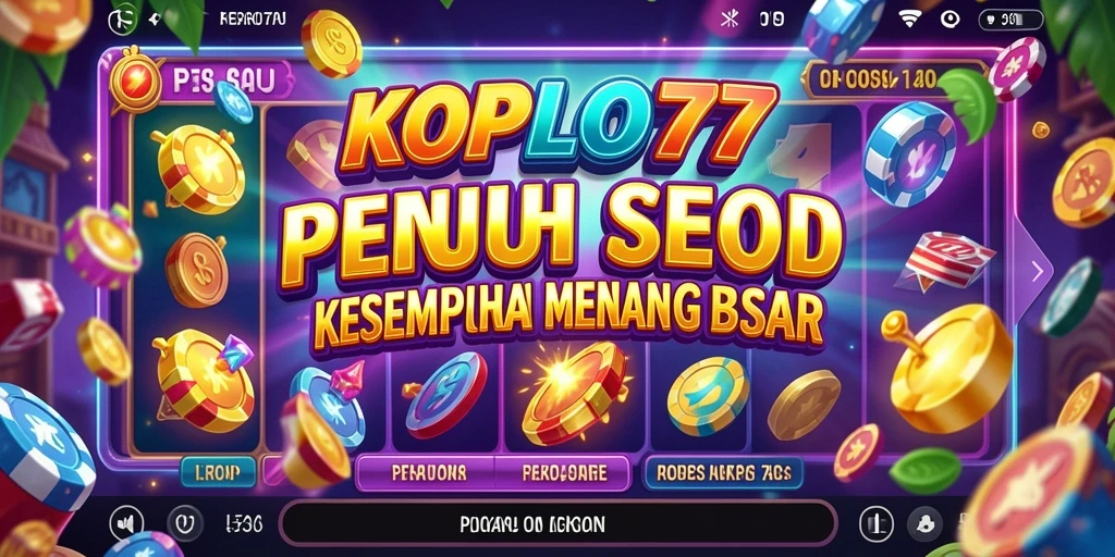 Tampilan gameplay menarik dari KOPLO77 yang memikat pemain slot.