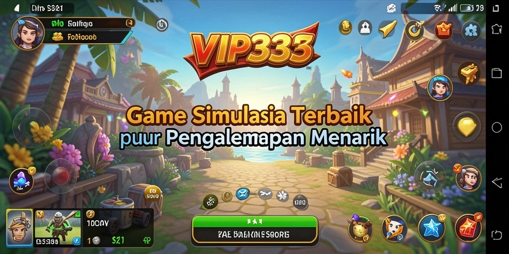 Tampilan menarik dari gameplay VIP333 dalam suasana simulasi.